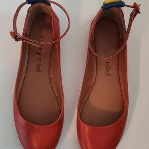 Luxury Rebel Baxter Ankle-Strap Flats